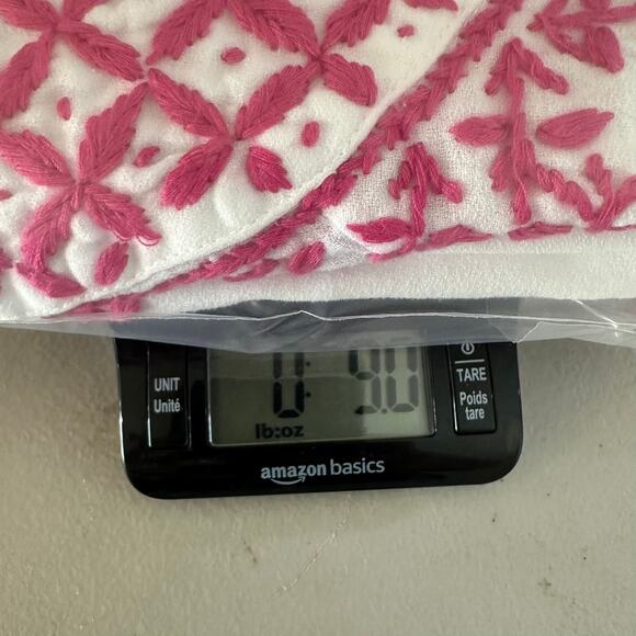 Roller‎ Rabbit Faith Embroidered Mini Dress white pink Cotton Womans Medium EUC - Picture 13 of 13